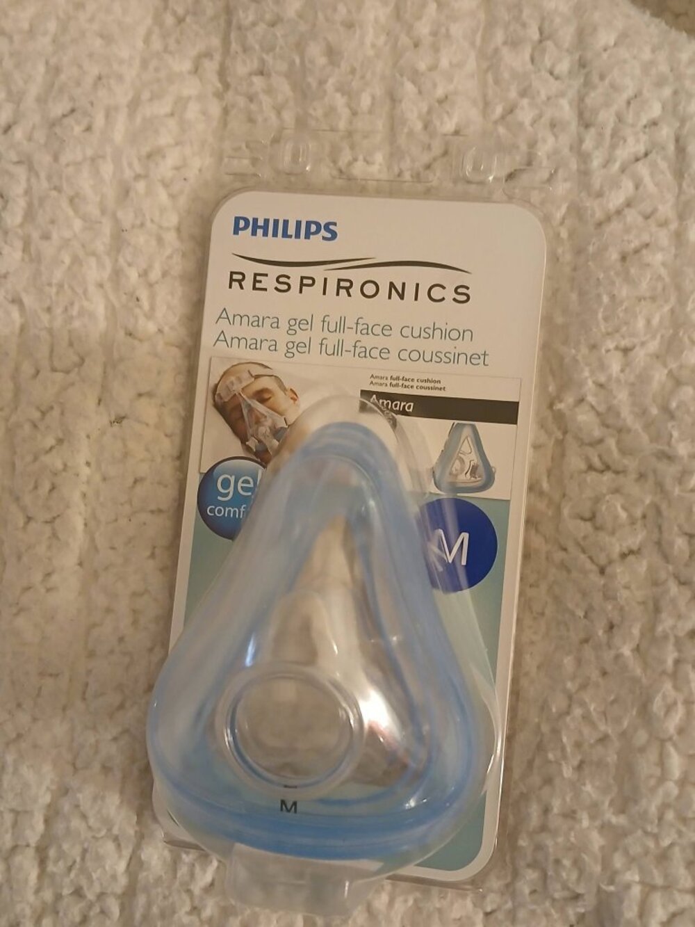 New Philips Respironics Amara Gel Full-face Cushion Cpap Face Mask Size Medium